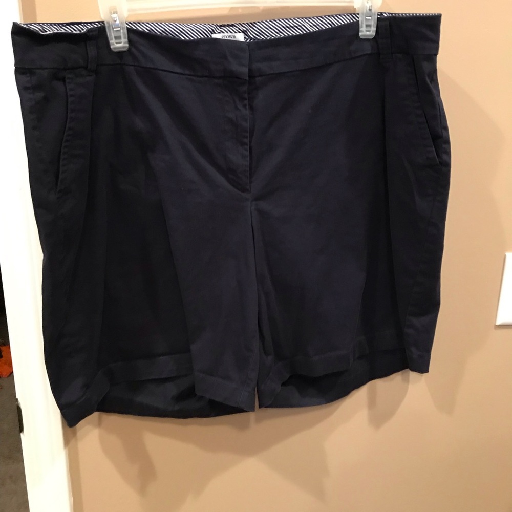 Navy Blue Crown & Ivy Shorts